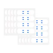 40pcs Face Lift Stickers Invisible Firming Skin Face Thin Tape Make Up Lift