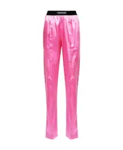 Tom Ford Stretch Satin PJ Pants XXS Pink
