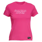 Rock Climbing Aa Rocks - Womens T Shirt Funny T-Shirt Novelty Gift tshirt Gifts