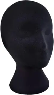 iplusmile Mannequin Head Stand Model, Foams Wig Head Display Model, Manikin H...