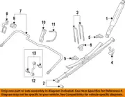 FORD OEM 18-22 F-250 Super Duty Stabilizer Bar Components-Support 7C3Z5B498A