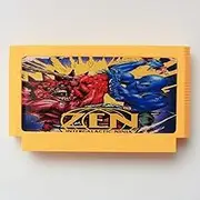 Royal Retro ZEN Intergalactic Ninia 60 Pins Game Card For 8 Bit D99 Game Player