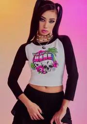 [HOROSCOPEZ] Tropical Truth Teller Raglan Tee