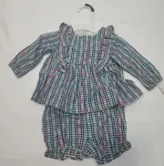 ^Baby Cat & Jack Woven Bloomer Set; Size 0/3M NEW
