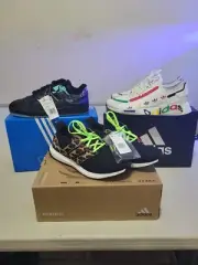 Adidas Ultraboost, NMD, Forum Size 11.5 Men Brand New 3 Pairs lot $500+ msrp