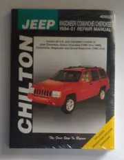 CHILTON Jeep Wagoneer Comanche Cherokee 1984-01 Service Repair Manual 40602 New
