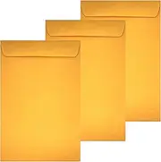 Dronka Envelope 6x9 Catalog Envelopes (Open End), Brown Kraft, 24lb, Gum Flap, 500/Box