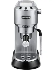 [De'Longhi] Dedica Arte Manual Pump Coffee Machine in Silver EC885M