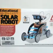Lucky Doug 12-in-1 STEM Solar Robot Kit Turtle Bot