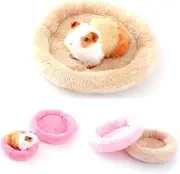 ROMISBABA Ergonomic Craftsmanship Small 3pcs Warm Nest Pad for Hamster Squirrel Mouse Rat Pet Heating Pad Random Color