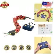 Build Your Own Snake Robot with Remote Control - Fun Robotics Toy for Kids 9+