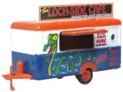 Mobile Food Trailer "Loch-Side Cafe" 1/87 (HO) Scale Diecast Model