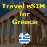 Greece Travel Data SIM eSIM | 30 Days, 5-20GB | Data Roaming On-the-Go