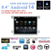 8.4'' Android 2+32GB Stereo Radio GPS Navi For 11-14 Dodge Charge / Chrysler 300