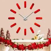 VANGOLD Frameless Wall Clock, 3D Modern Trend Wall Clocks for Living Room Dec...