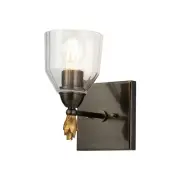 Lucas + McKearn Lighting Collection BB1000DB-1-F1G Fun Finial Wall Sconce