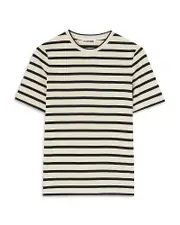 Jil Sander Ribbed Cotton Crewneck Tee
