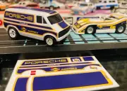 AW Aurora AFX HO Custom Dodge Street Van Slot Car Decals Race Team