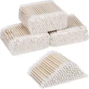 800 Pieces 3 Inch Double Tipped Cotton Swabs Pointed Tip Paper Sticks Cotton ...