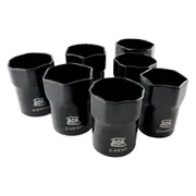 AOK by KC Tools 7 Piece Wheel Bearing Locknut Socket Set