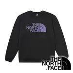 【THE NORTH FACE 美國】女圓領長袖棉T恤『黑』NF0A8ASU