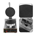 Electric Ice Cream Egg Waffle Cone Maker Machine Non Stick Pan 220V CN Plug HEL