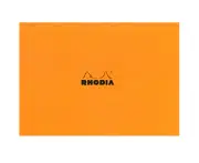 Rhodia No.38 Top Stapled A3+ Notepad Office Stationery Note Pad 5x5 Grid Orange