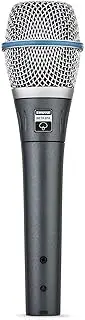 Shure BETA 87A Supercardioid Condenser Microphone for Handheld Vocal Applications