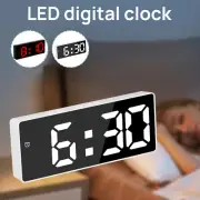 Digital Alarm Clock Large LED Display Bedside Clock with 3 Levels Brightness