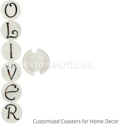 White Marble Exclusive Handmade Coaster Set For Office Table Decor Inlay Art