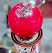 MOONEYES Pearl Red RAT FINK Shift KNOB Hot Rod custom GASSER Drag Racing NHRA