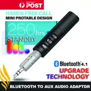 3.5mm Wireless Bluetooth Adapter Handsfree Music Audio Receiver A2DP AUX Car Kit