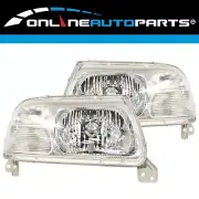 Clear HeadLights Pair LH+RH for Suzuki Grand Vitara 1999~2005 XL-7 3Dr/5Dr NEW (for: Suzuki)