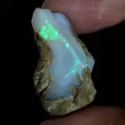 22.40 Cts Amazing Ethiopian AAA "Play-Of-Color" Fire Opal Rough Natural Gemstone