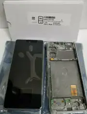 Samsung galaxy S20 FE 5G White LCD Touch Screen Digitizer Frame G781 OEM S20FE