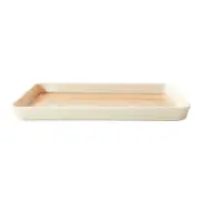 Meal Prep Containers with Lids Wood Grain Tray Reusable Candy