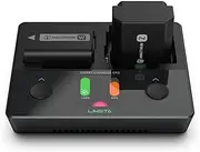 LIMETA NP-FW50 NP-FZ100 NP-BX1 Camera Battery Charger,Intelligent Charging with LCD Display,Smart Two-Way Fast Charging Station for Sony Batteries Cyber-Shot DSC-RX100,DSC-RX100 II, HDR-CX405...