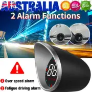 GPS Speedo HUD Universal Car Heads Up Display Speed Warning Alarm Speedometer