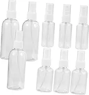 WOONEKY 9 Pack Empty Portable Spray Bottles Leakproof Mini Travel Bottles Pet Plastic for Lotion Hand Essential Oil