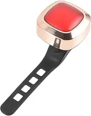 Mipcase USB Charging Bike Tail Lamp with Gears Rose Gold LED Brake Light Durable Sturdy Design for Night Riding Safety Bike Sense Light
