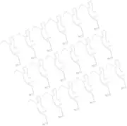 Zerodeko 30 Pcs Hidden Blind Retainer Holder Clips for Wood Blinds Concealed Design Window Valance Clips Material Home Decor for Elegant Window Treatments