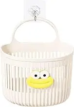 Wall Storage Basket,Wall Storage Toilet Bath Basket | No Drill Over Door Organizing Bag Multi Function Bathroom Organizer for Shower, Travel& Apartment