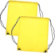 Dirt Bike Helmet Bag Set 2 Pcs Biker Backpack Drawstring Closure Large Volume for Motorcycles Gear Storage