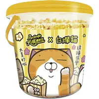 在飛比找樂天市場購物網優惠-卡滋 爆米花vs白爛貓雙味超級桶