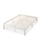 Zinus Moiz Timber Bed Frame Base White - King Single