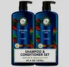 Herbal Essences Argan Oil Shampoo /Conditioner Set 20.2 Oz Each New With Pumps