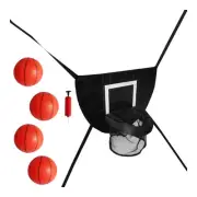 Trampoline Basketball Hoop with 3 Mini Basketball and 1 Pump Easy to Install