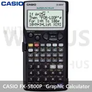 CASIO FX-5800P Programmable Graphic Calculator 10 Digits_