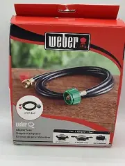 Weber 6501 Adapter Hose for Weber Q-Series and Gas Go-Anywhere Grills 6-Feet New