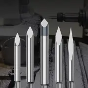 6mm Shank V Shape Carbide End Mill Straight Engraver CNC Router Bit